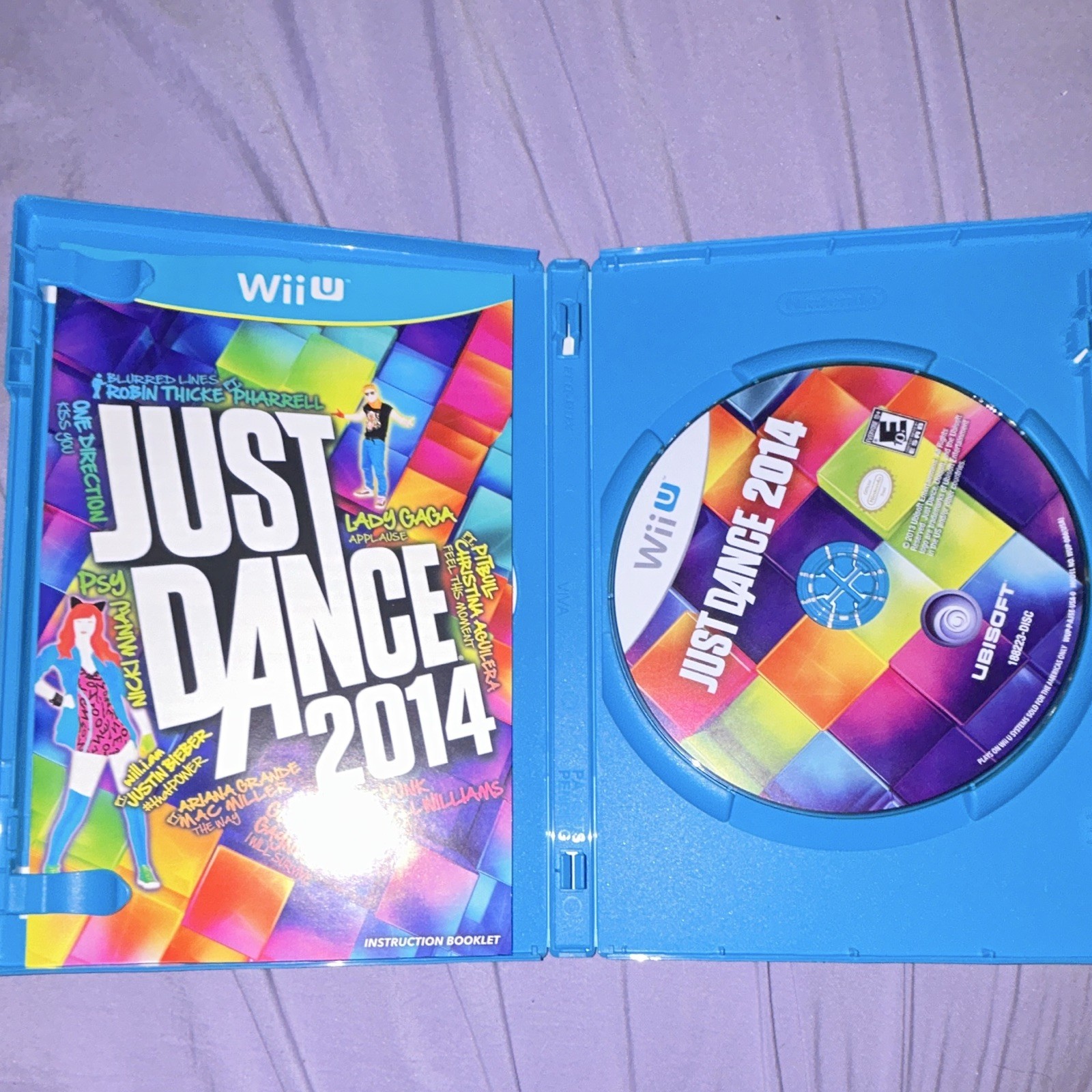 Ubisoft Just Dance 2014 Nintendo Wii U E10+ 2014 Just Dance Series Manual