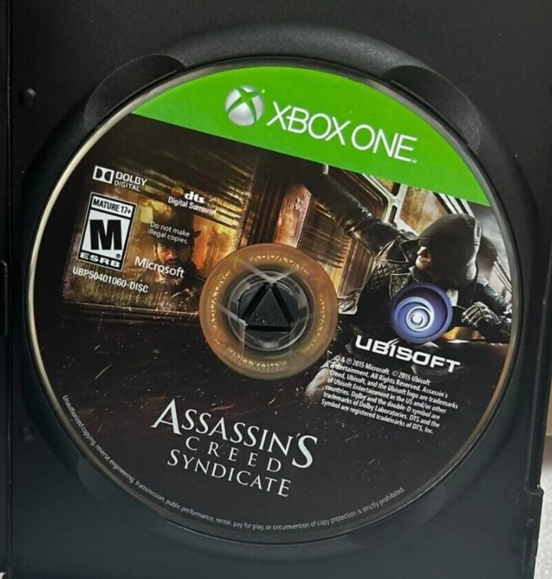 Assassin’s Creed Syndicate PlayStation 4 Gold Edition – Case and Disc Tested