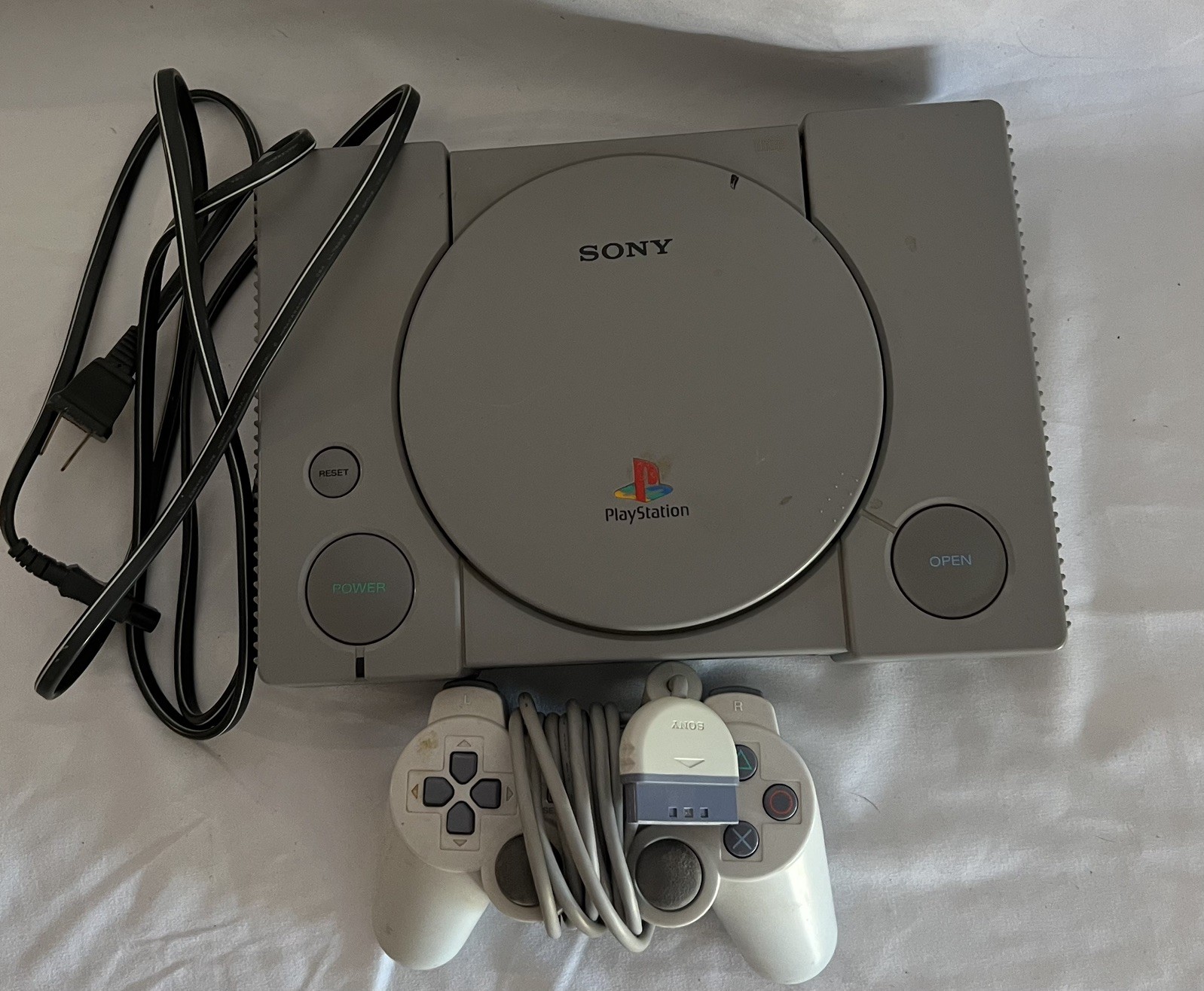 Sony PlayStation 1 Video Game Console – Gray