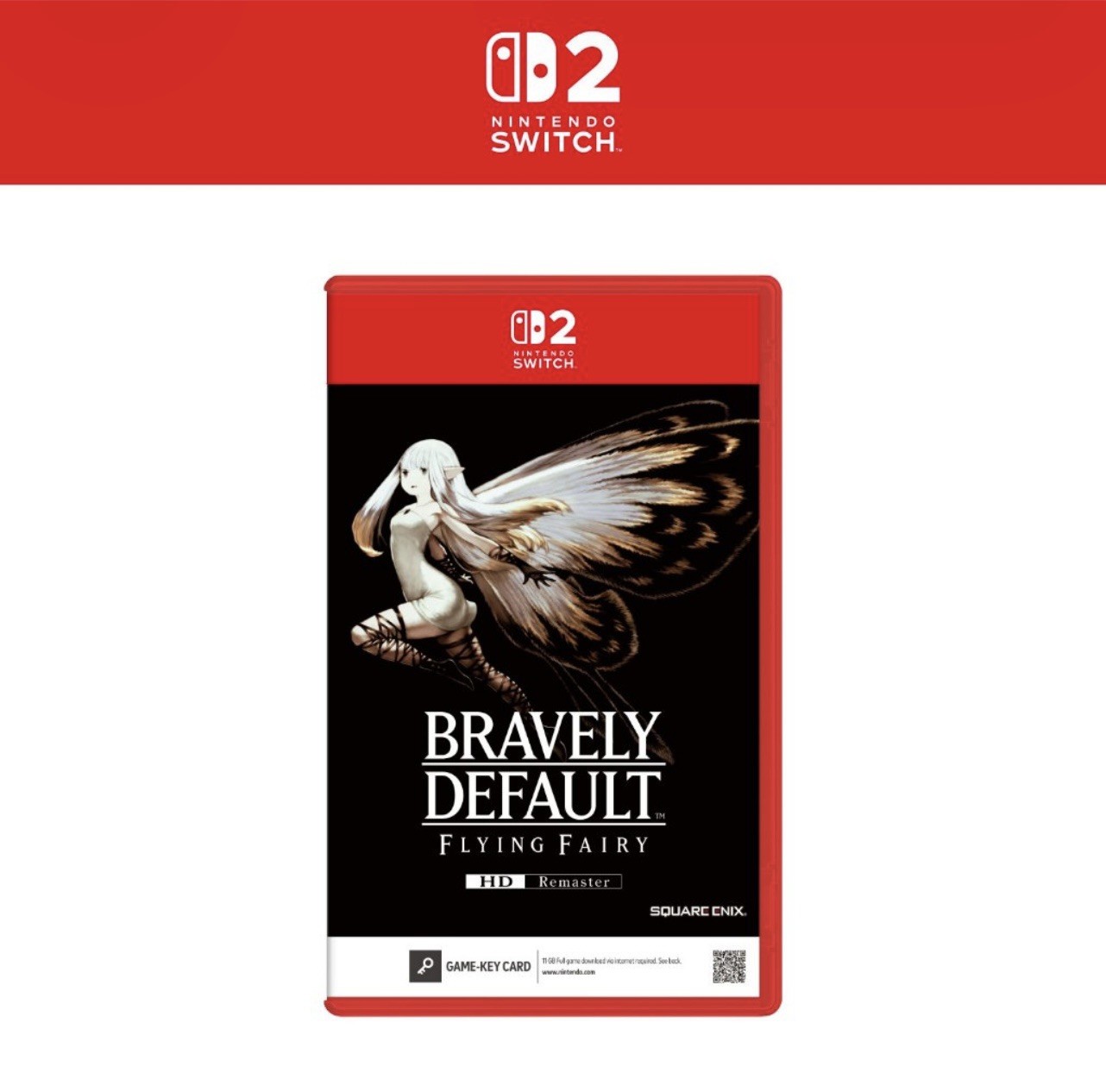 Bravely Default Flying Fairy HD Remaster for Nintendo Switch 2 (Game-Key Card)