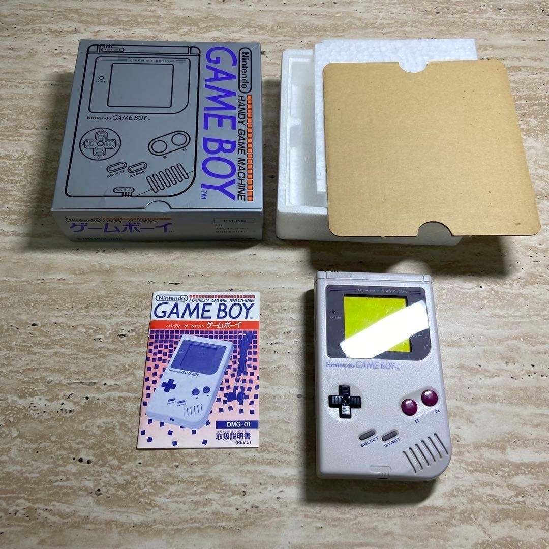 Nintendo Game Boy DMG-01 Original Console CIB Complete in Box Japan 7206