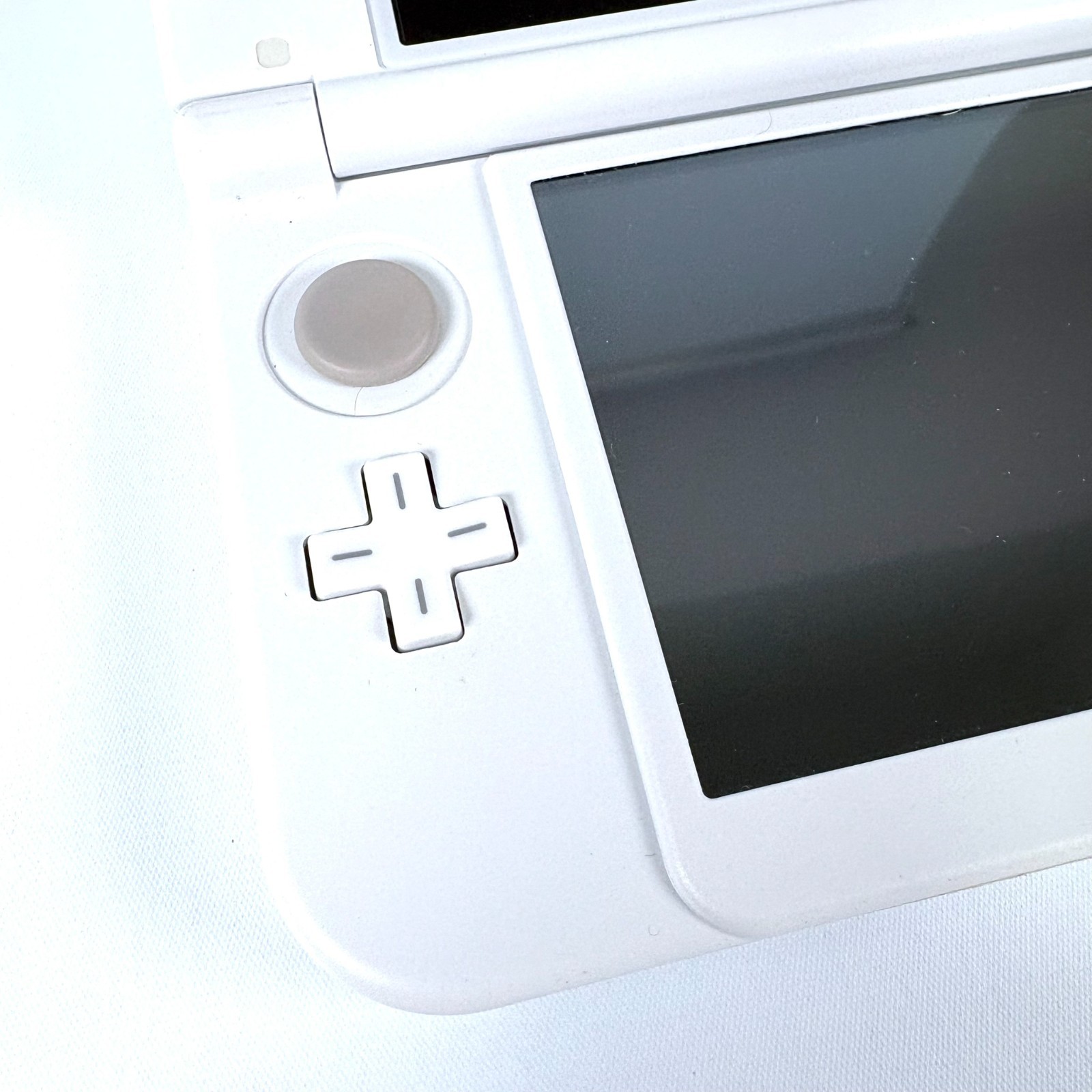 [Bottom IPS] new Nintendo 3DS XL LL Pearl White NTSC-J Japan [Excellent]