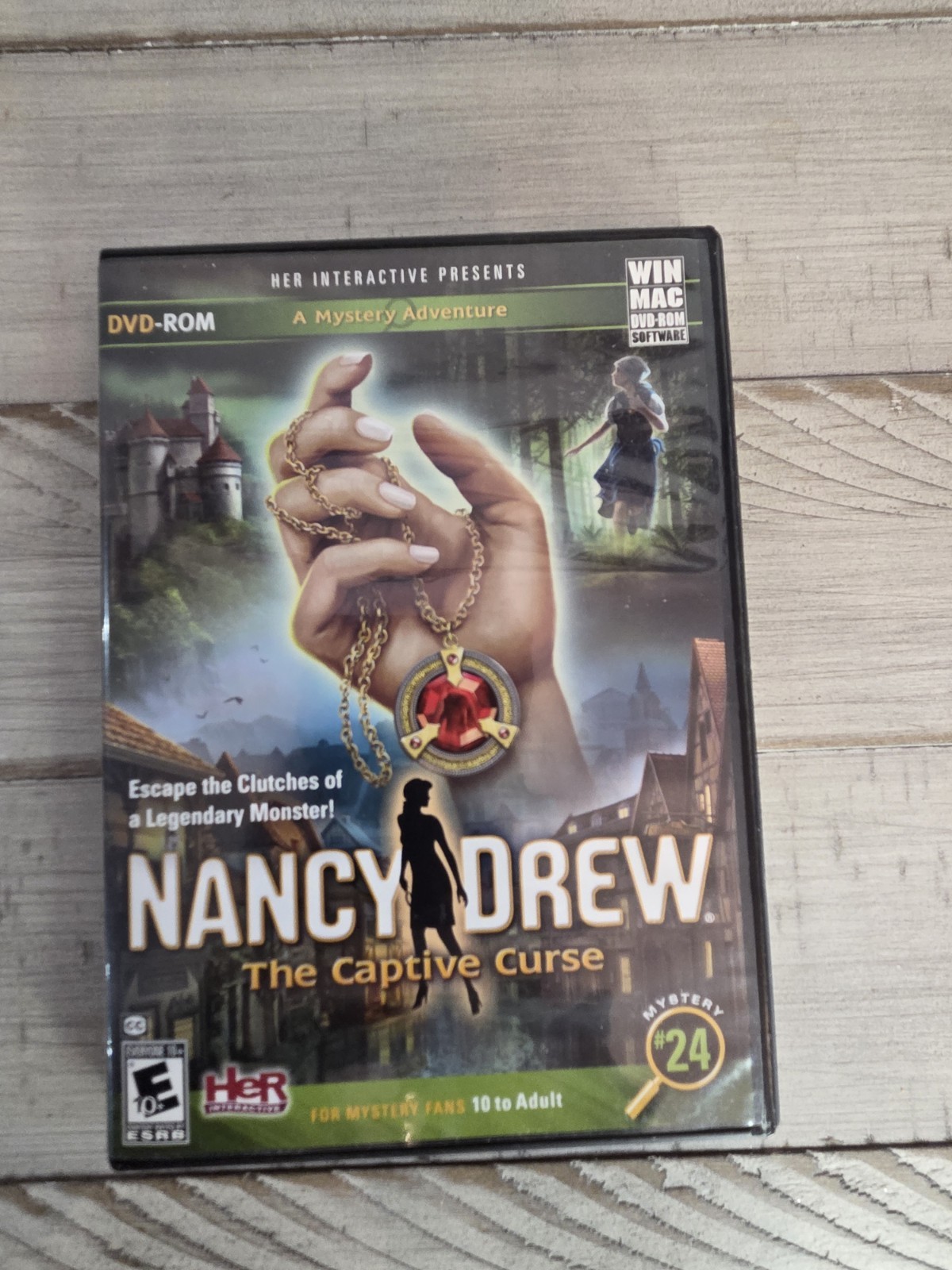 Nancy Drew 24 The Captive Curse PC Mac DVD Game 2011 Mystery # 24