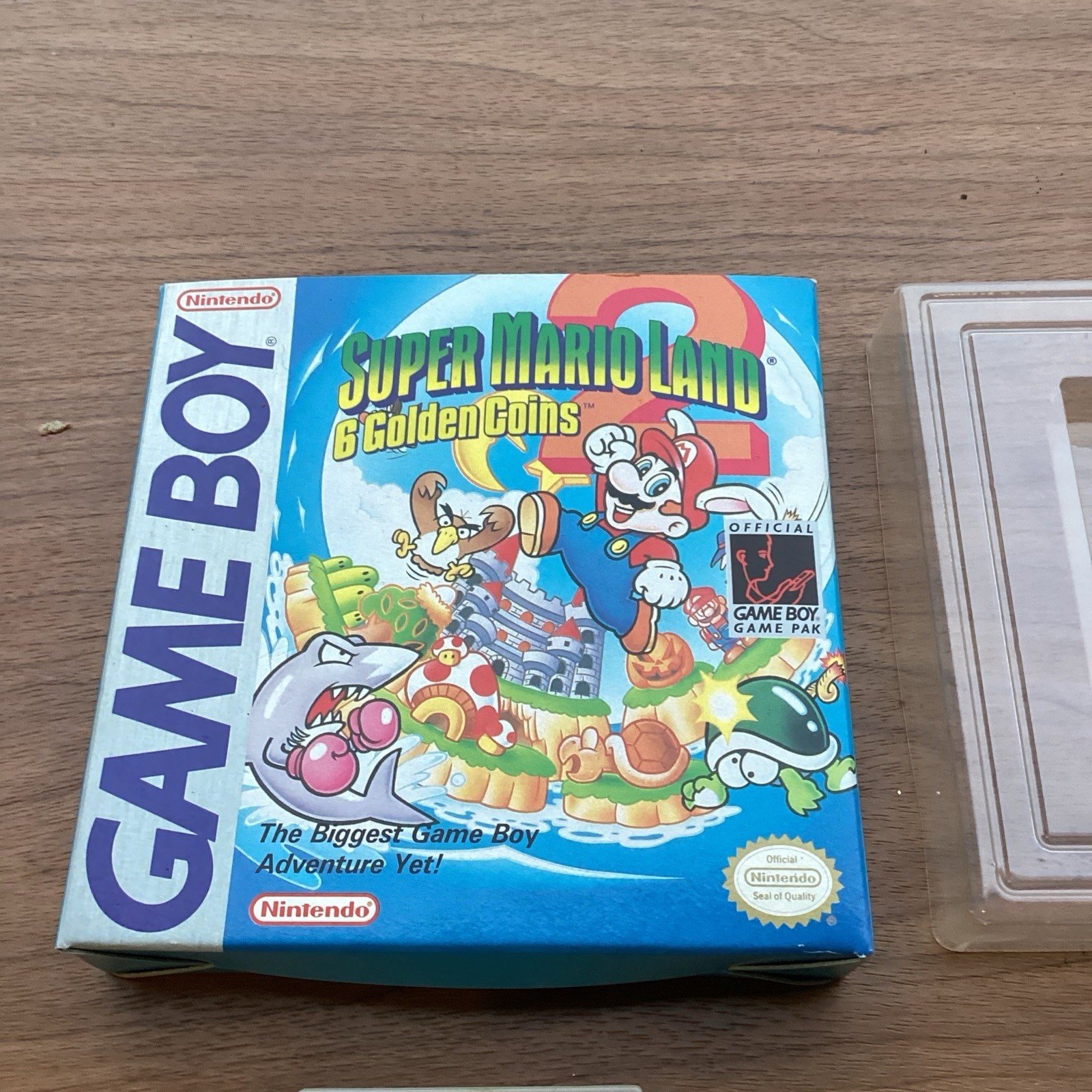 Super Mario Land 2: 6 Golden Coins (Nintendo Game Boy) Complete in Box CIB