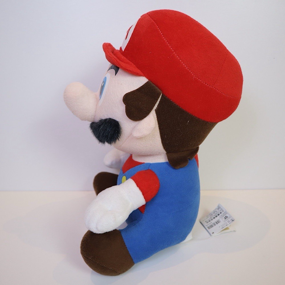 Vintage Super Mario Large Plush Banpresto Japan Nintendo Official Toy 38cm w Tag