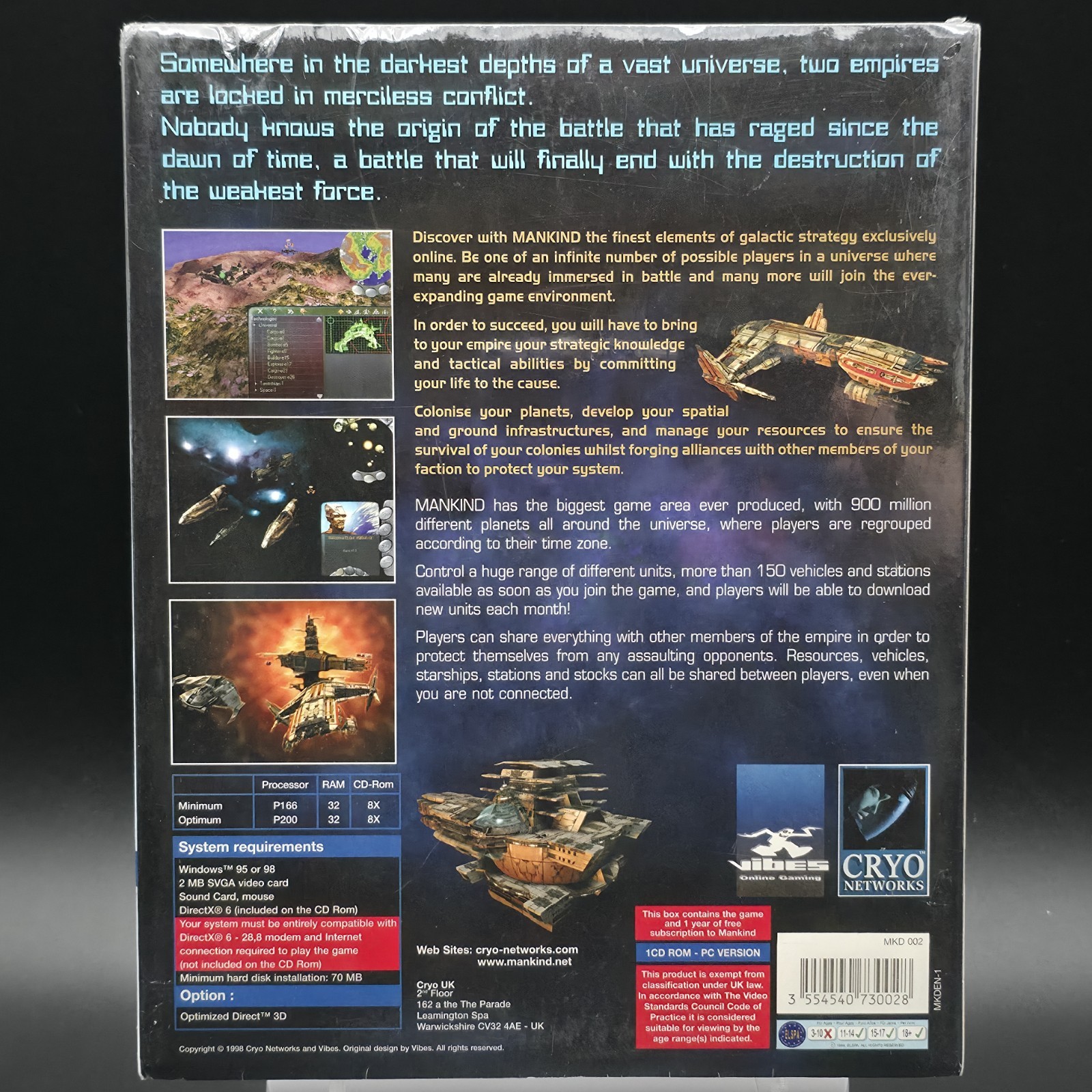 Mankind, 1998, Big Box, New & Sealed