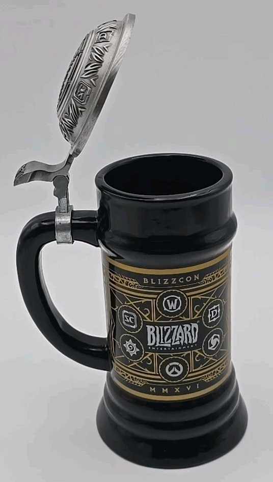 Blizzard Entertainment – Blizzcon 2016 – 10th Anniversary Collectible Stein New