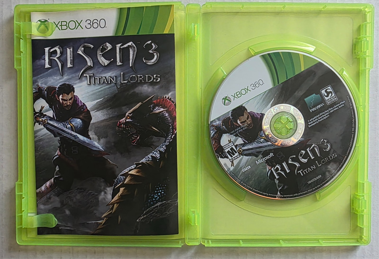 Risen 3: Titan Lords (Microsoft Xbox 360) – COMPLETE/CIB