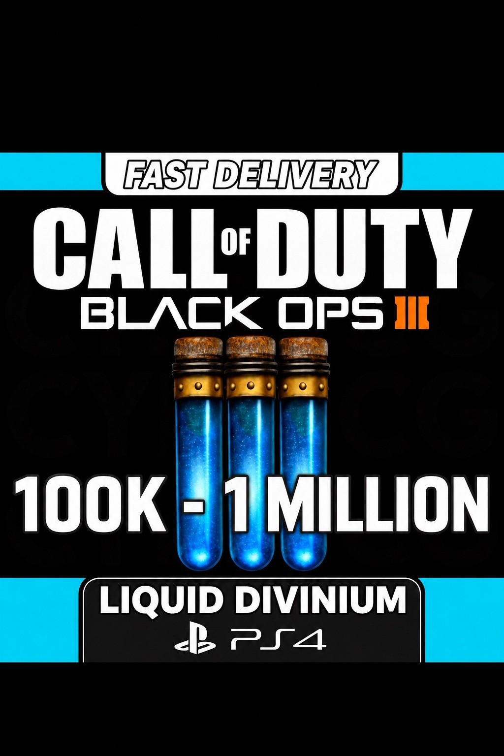 NO LOGIN INFO NEEDED | black ops 3 liquid divinium PS4/5 NO (read desc)