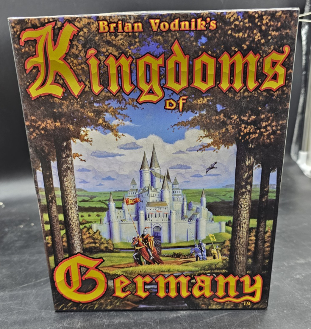 Kingdoms of Germany PC game Brian Vodnik Vintage 1995 3.5″ Disc