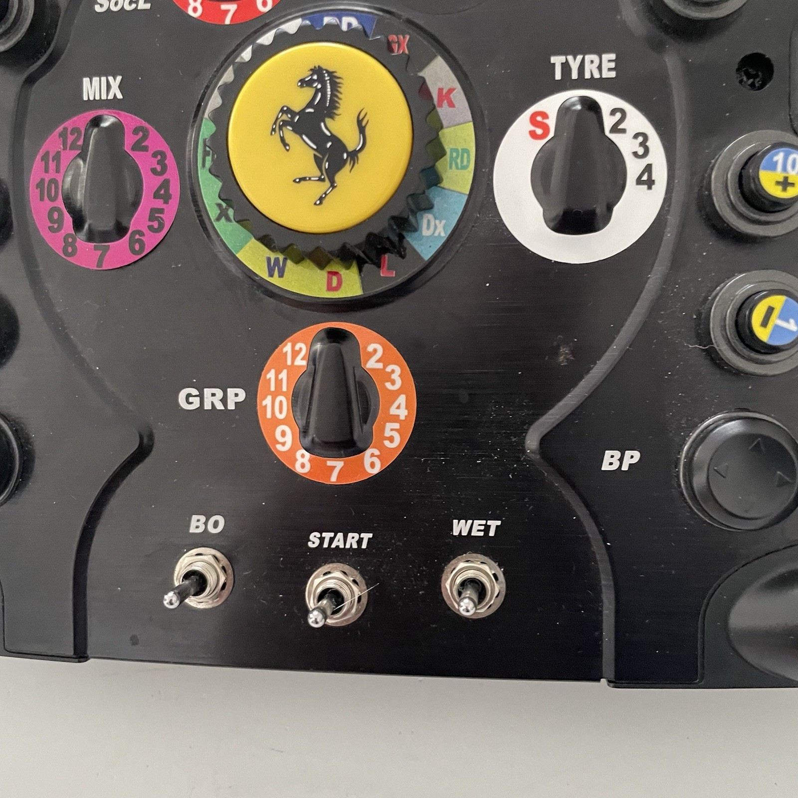 Thrustmaster Ferrari F1 Wheel Add-On Untested w/ Box Ferrari 150 Italia Edition