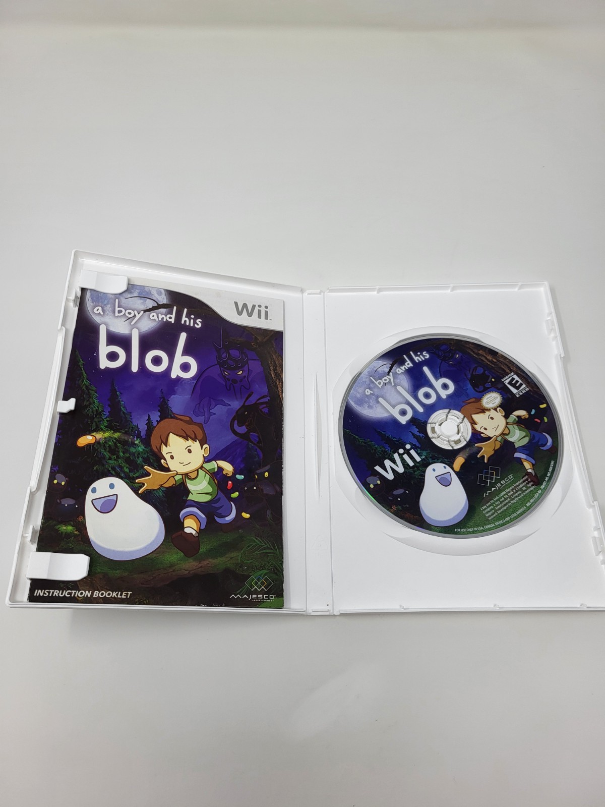A Boy And His Blob (Nintendo Wii, 2009) Majesco – Working