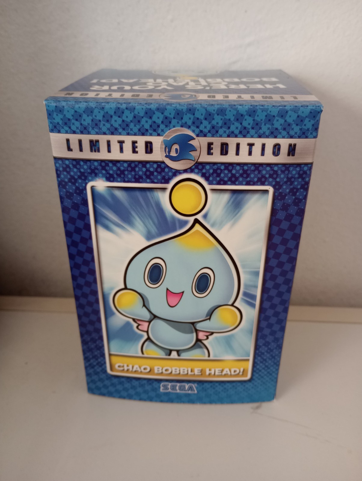 New (Open Box) Sonic Boom 2013 Exclusive CHAO BOBBLE HEAD Limited Edition Sega