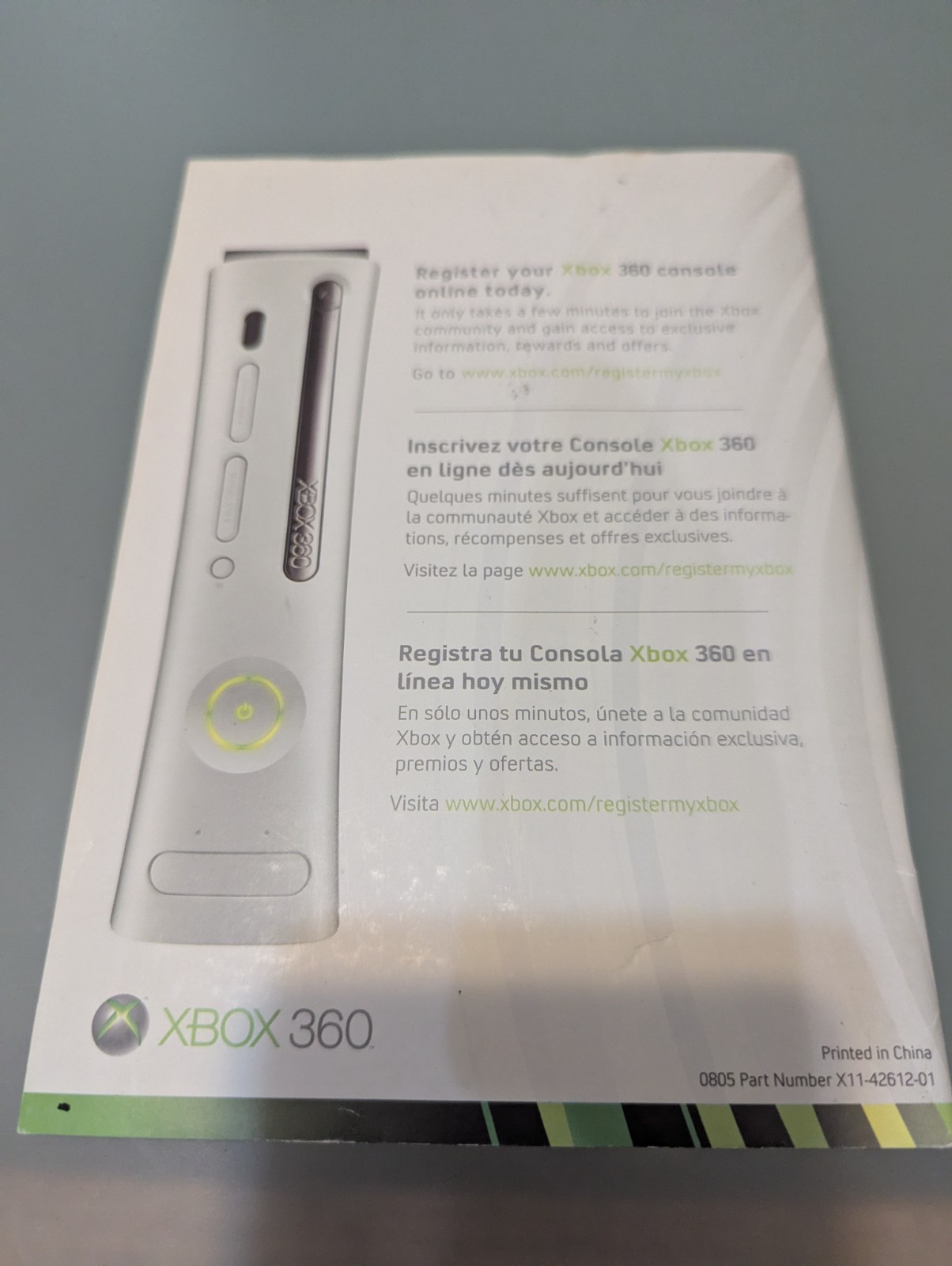 Black Original Fat Xbox 360 Console 20GB HDD Controller Bundle -Tested Working