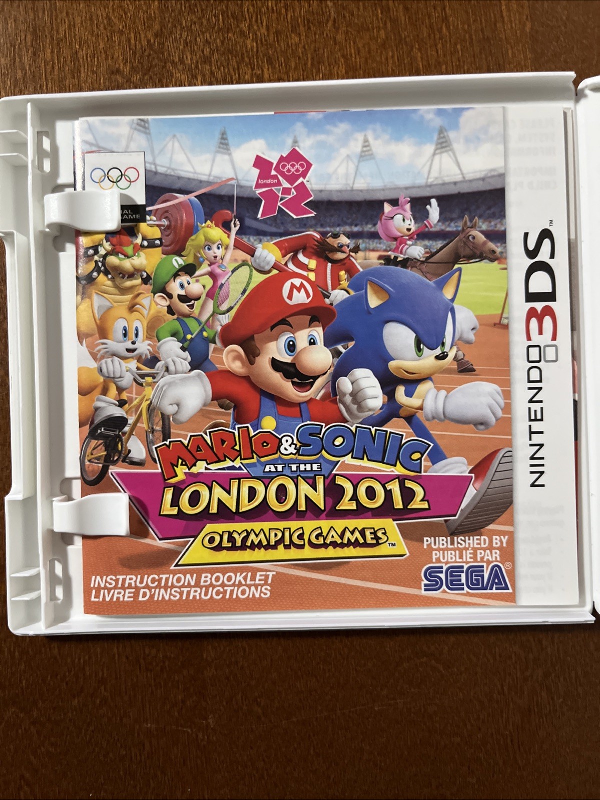 Mario & Sonic London 2012 Olympics (Nintendo 3DS, 2012) Complete CIB, Tested