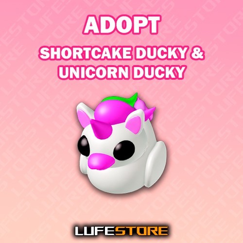 🐶 ADOPT NEW STRAWBERRY SHORTCAKE DUCKY, UNICORN DUCKY FROM ME – ✅ NEON & MEGA!!