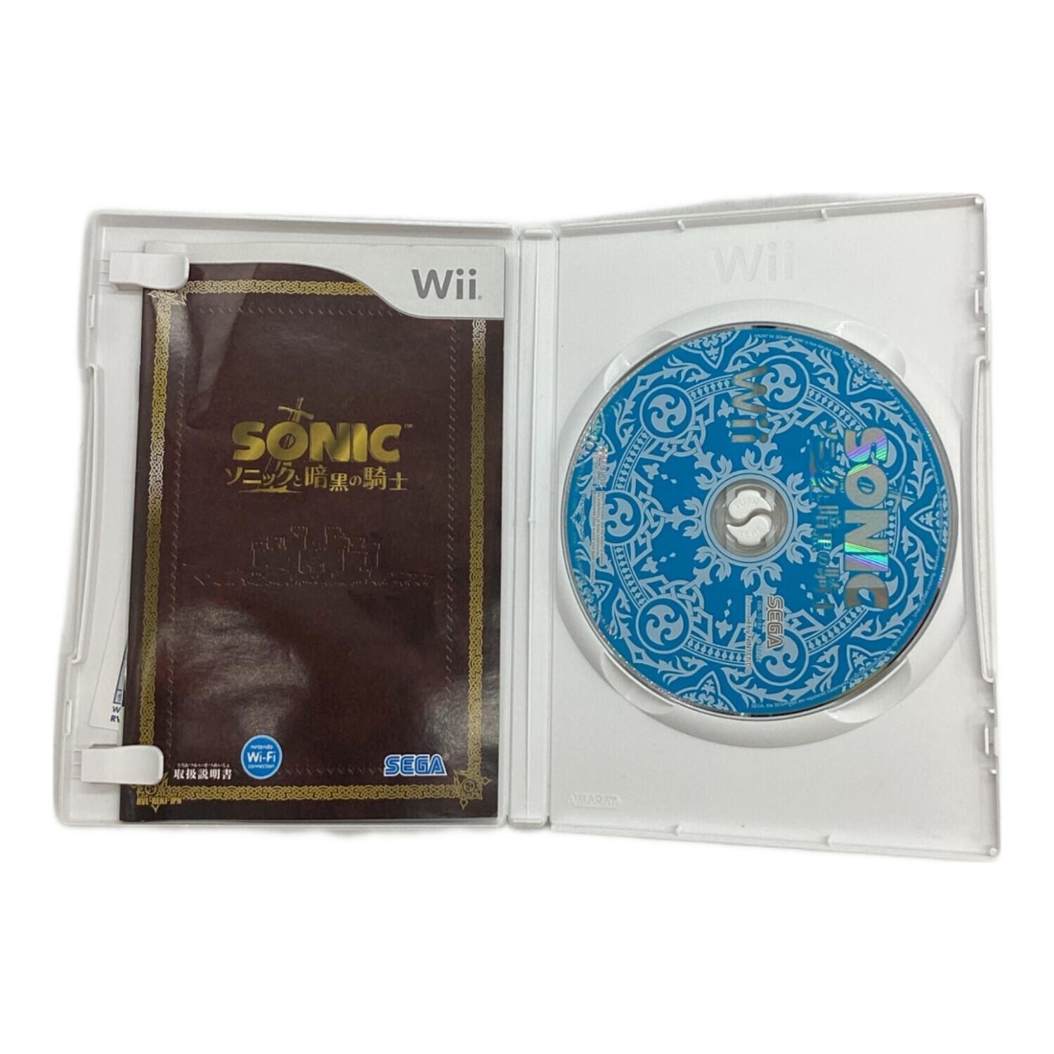 Nintendo Does not apply Sonic and the Black Knight Wii Game Junk JAPAN