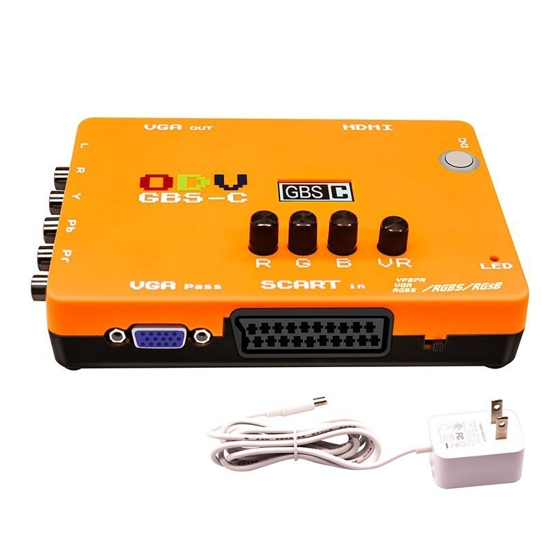 ODV-GBSC GBS Control Video Converter for Traditional Consoles with Power Adapter