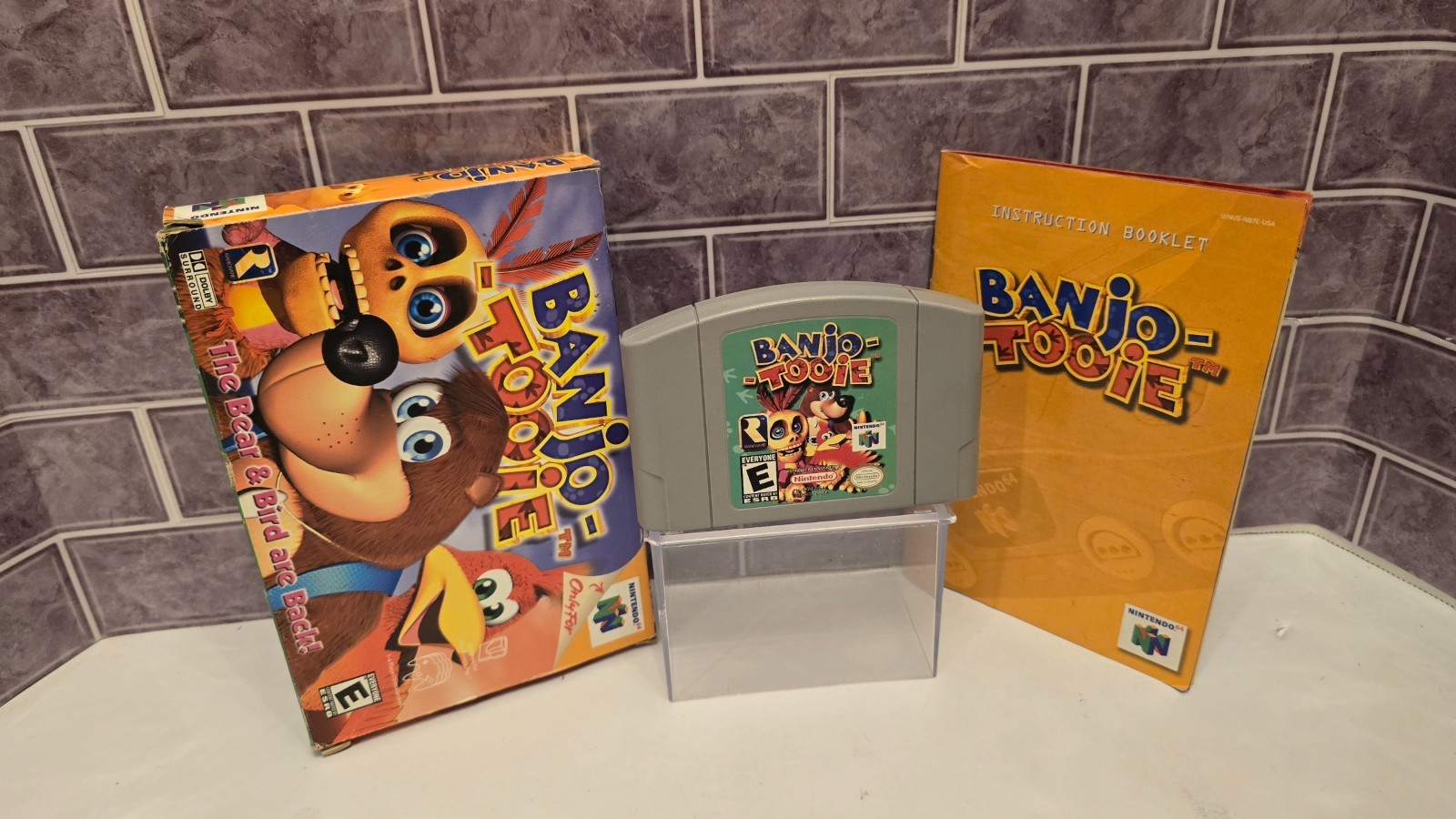 Nintendo N64 Banjo-Tooie CIB Authentic *Tested & Works*