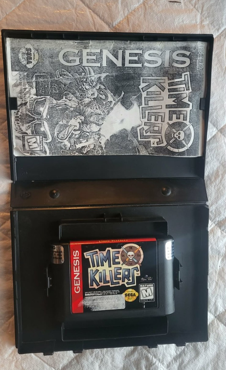 Time Killers (Sega Genesis, 1996) Authentic &Tested See pics