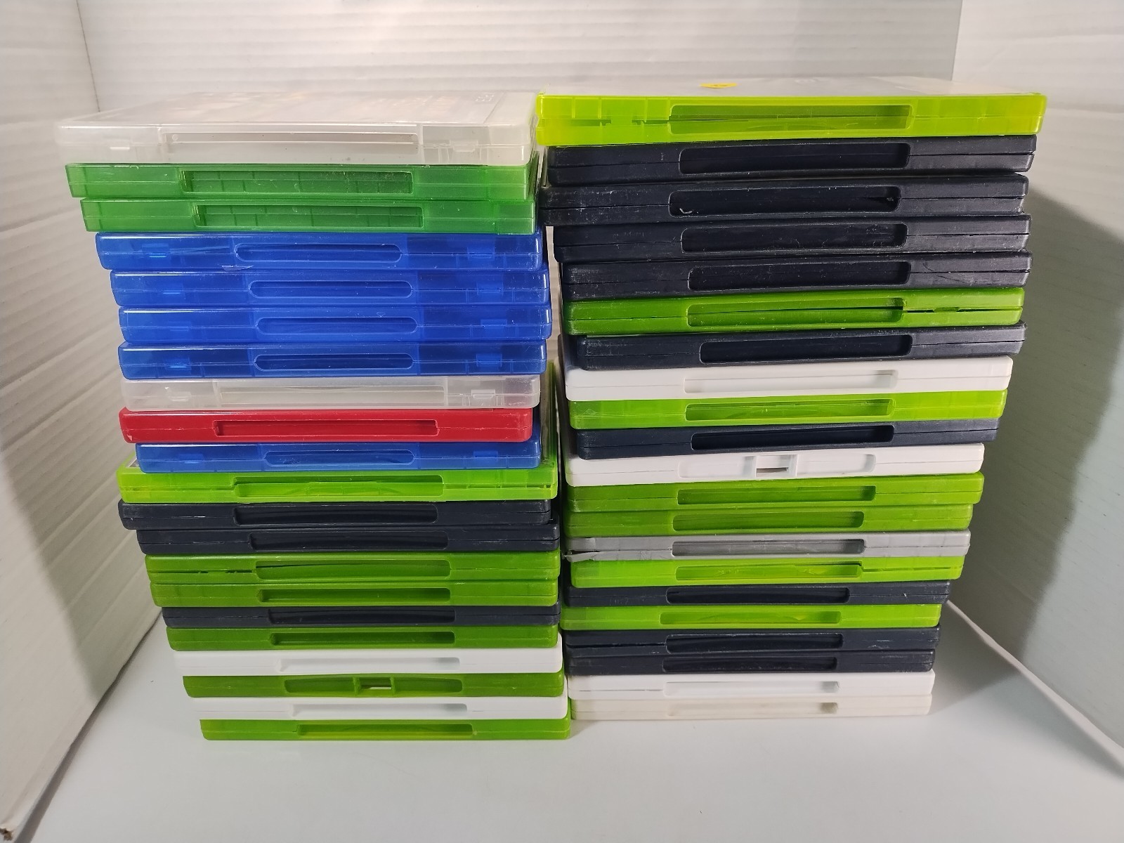 Assorted Lot of 40 Empty Game Cases & Manuals ~ Xbox PlayStation Nintendo Wii