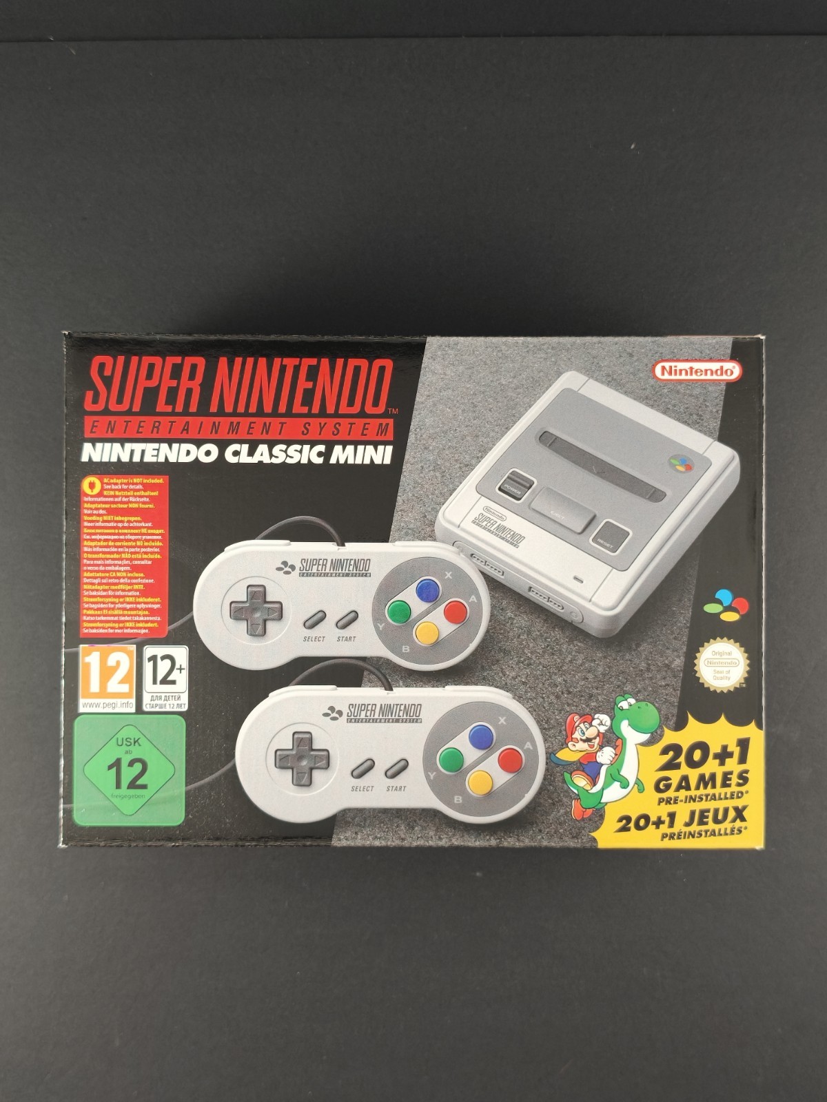 Super Nintendo Entertainment System SNES Classic Mini – PAL Edition Brand New