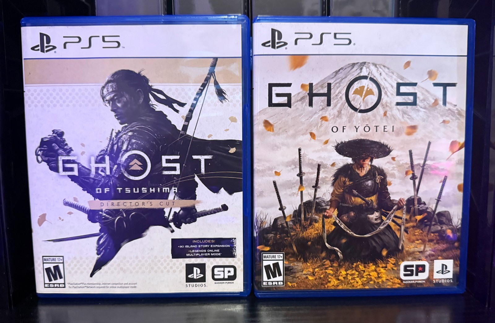 Ghost of Tsushima + Ghost Of Yotei 2-Game Combo Set (Sony PlayStation 5, PS5)