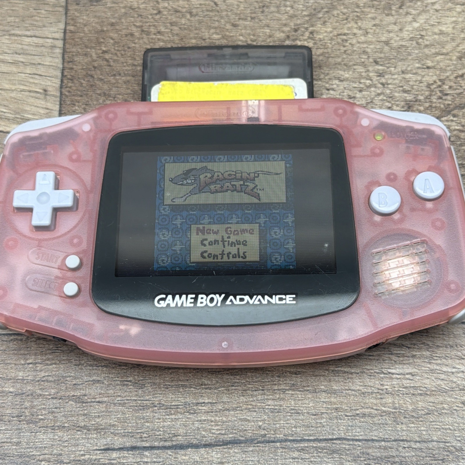 Nintendo Game Boy Advance GBA Console AGB-001 – Fuchsia Pink – Great – 100% OEM