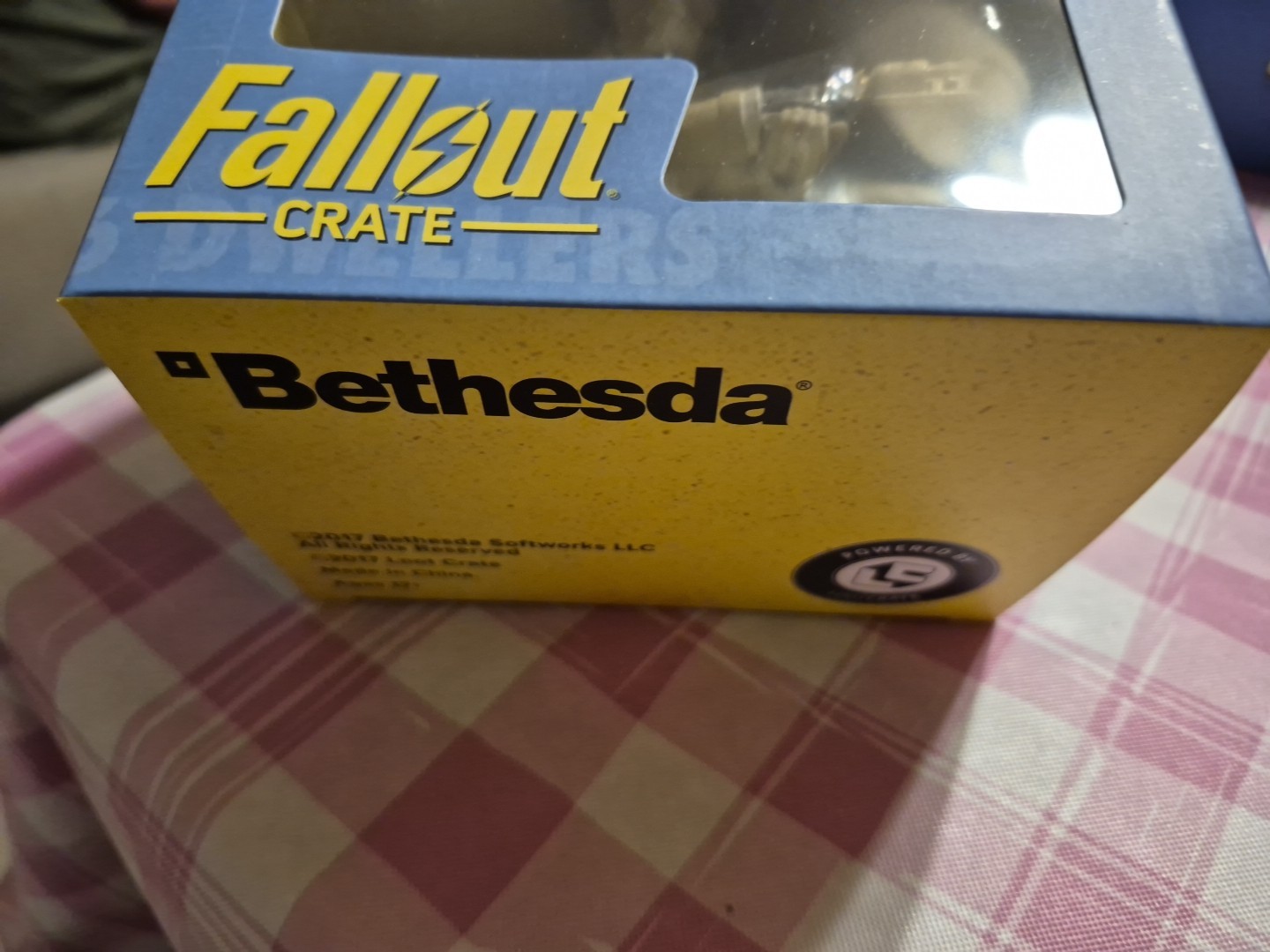 Fallout 4 Bethesda Loot Crate Nick Valentine Figurine New In box