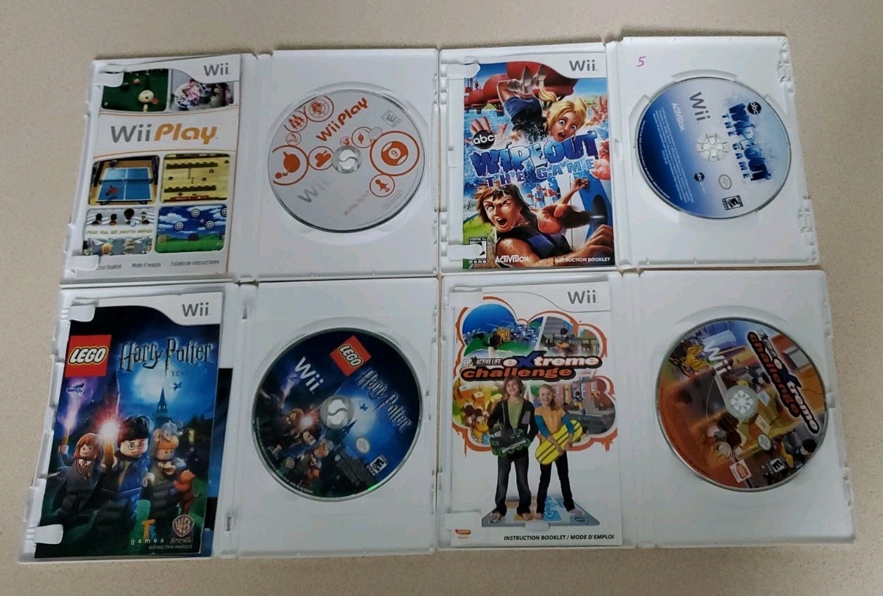 Nintendo Wii Game Lot Of 12 Various Titles Mostly CIB, Tested Working