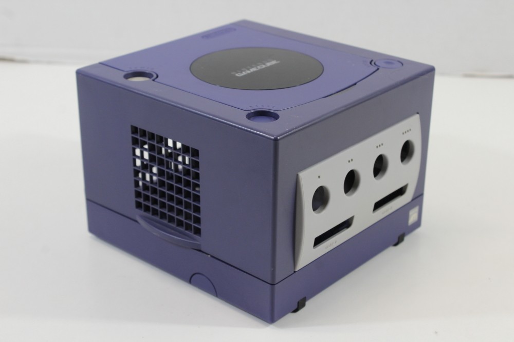 Nintendo GameCube OEM Replacement Console Shell Purple DOL-001 Cos.Damage #1