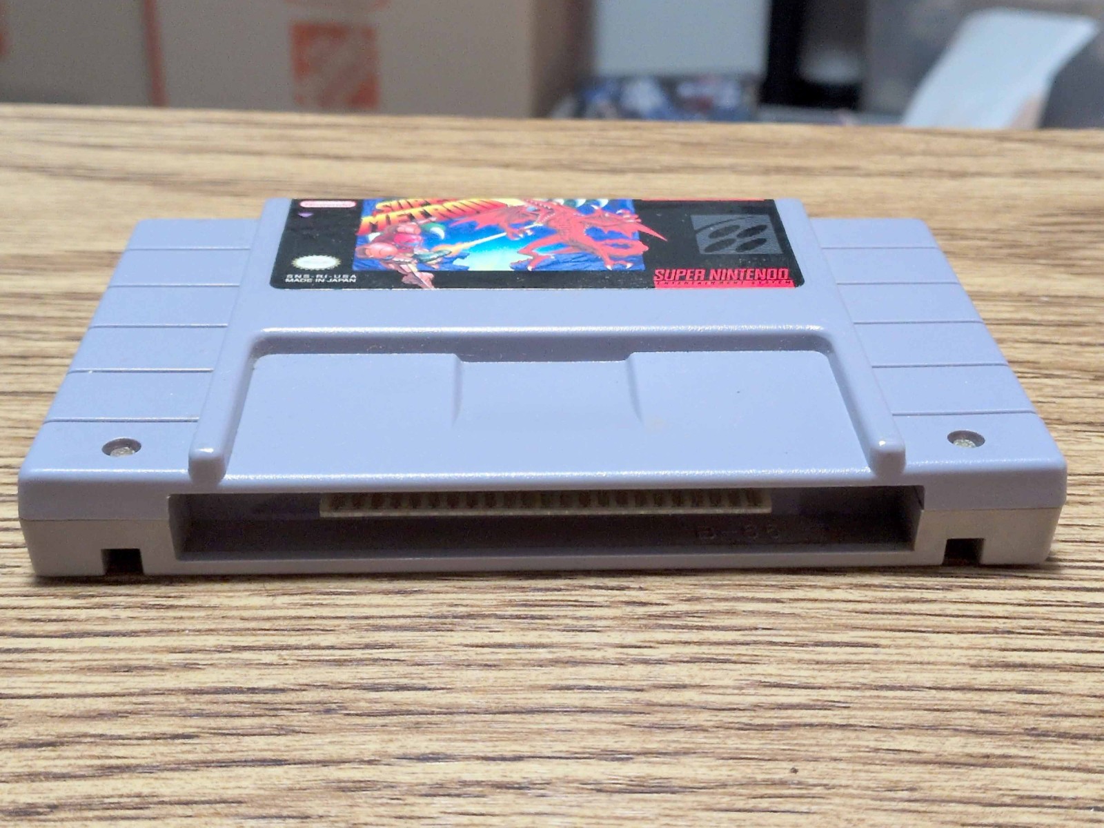 Super Metroid SNES Super Nintendo Authentic Tested Saves Cartridge