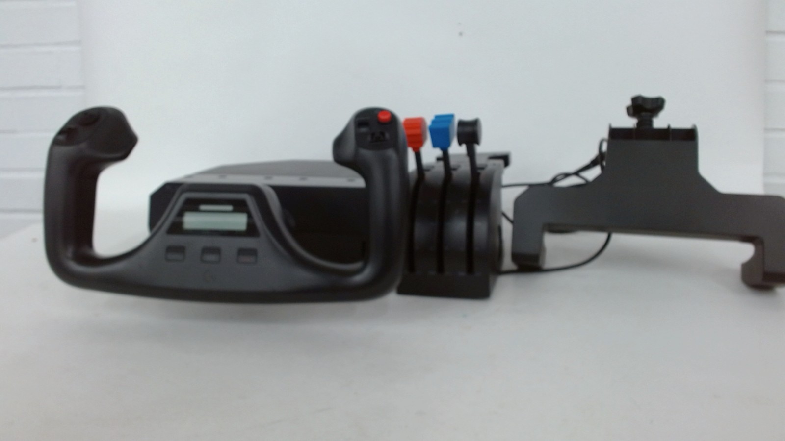 Logitech Flight Yoke Throttle System Black