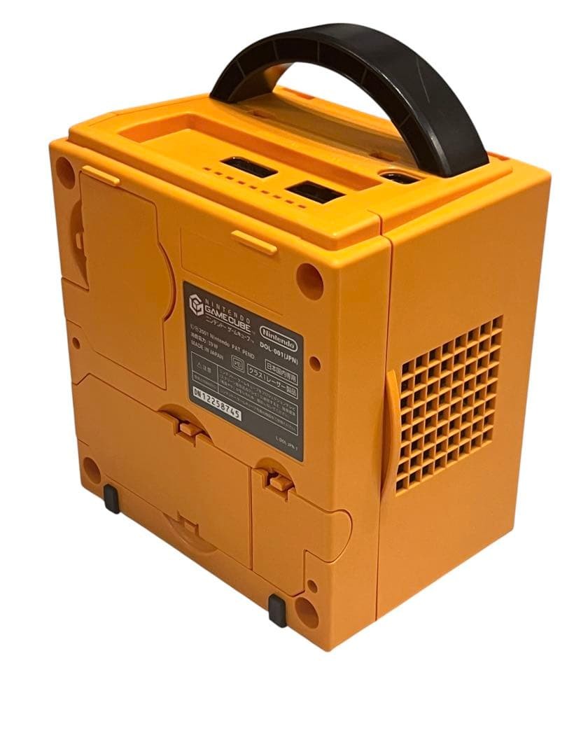 【Near Mint】Nintendo Gamecube Orange Console Enjoy DOL-001 JP Game GC System JP