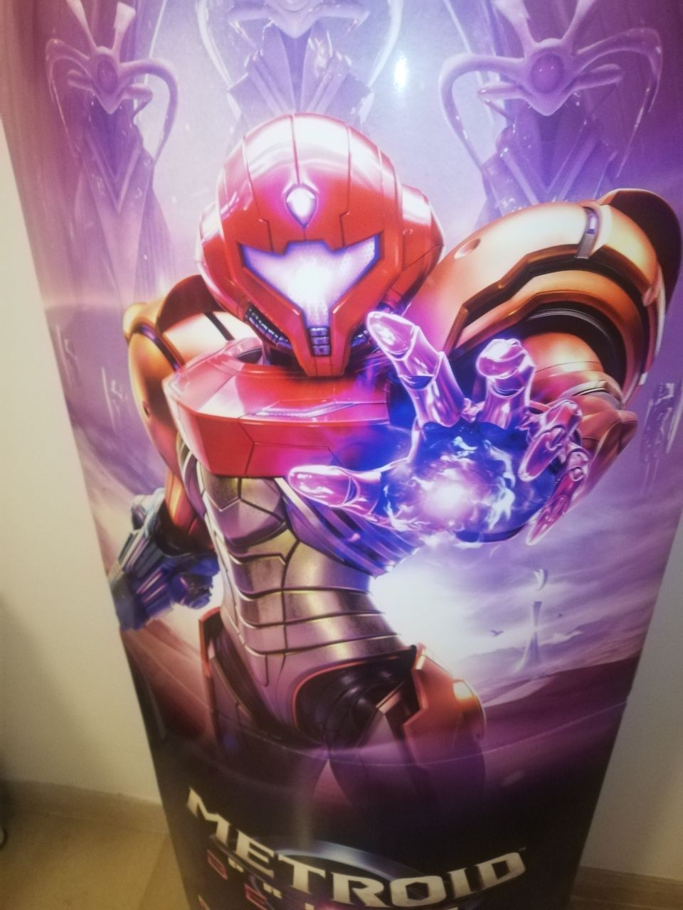 Metroid Prime 4 Beyond Store Display Standee Sign Promo Nintendo Switch RARE