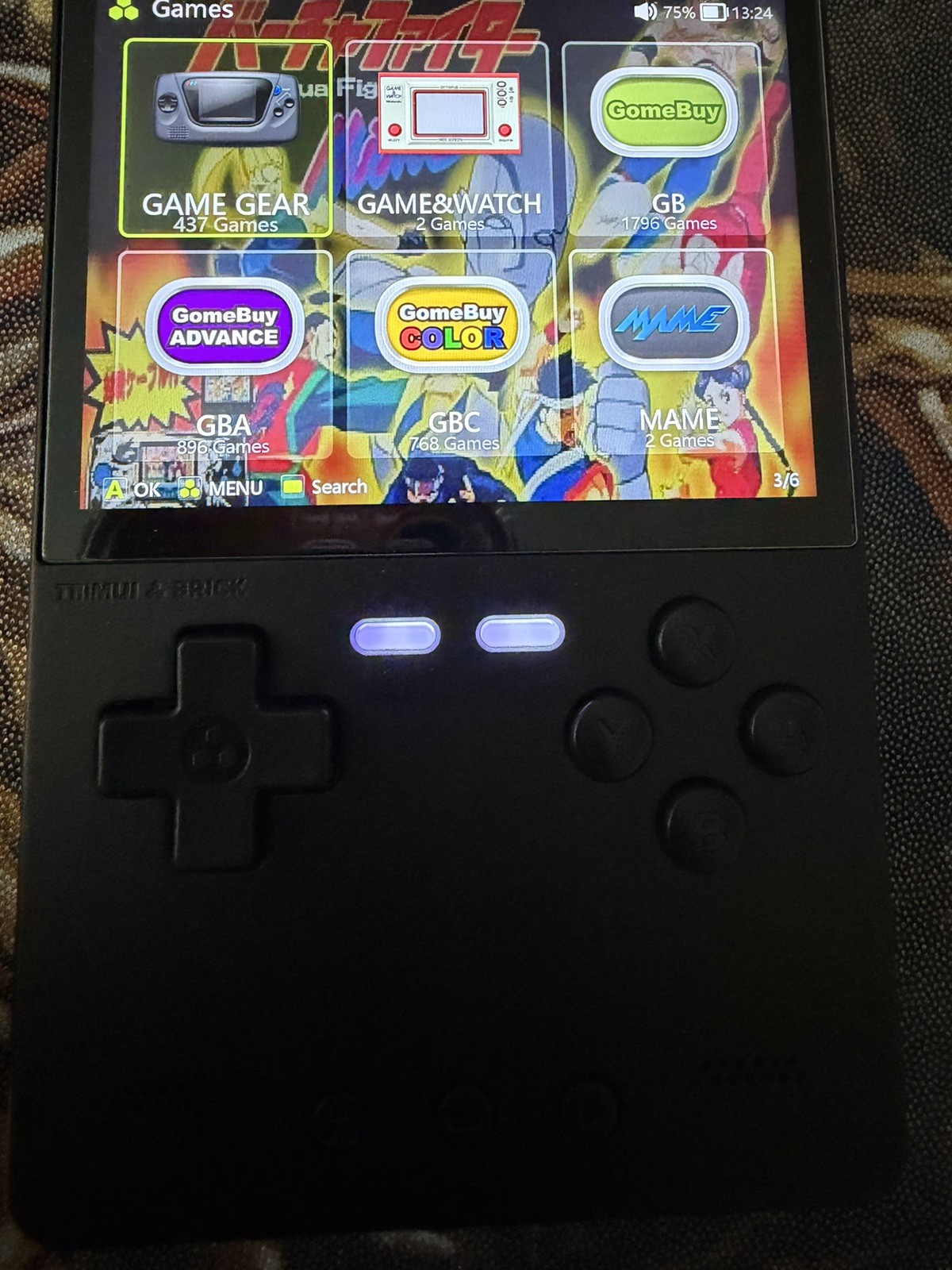 TrimUI Brick Black 64GB Preloaded
