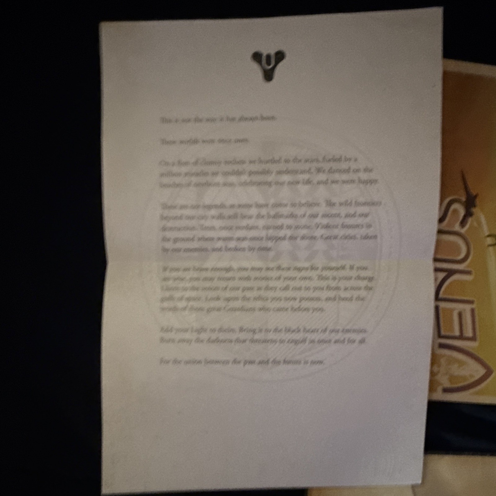 Bungie Destiny 2 Forsaken Collectible Set: Playing Cards, Deck Box, Booklet