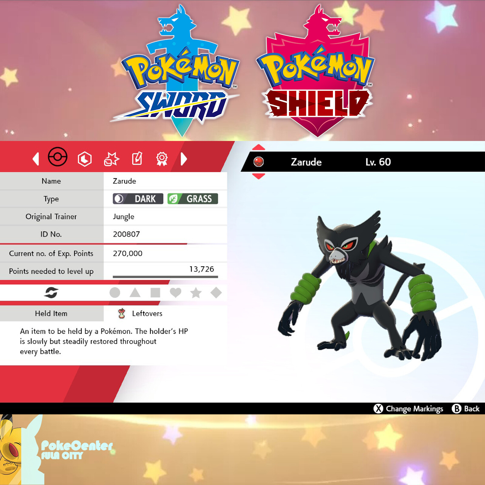 💚 Zarude Event | Pokémon the Movie Coco | Pokémon Sword & Shield | UNTOUCHED
