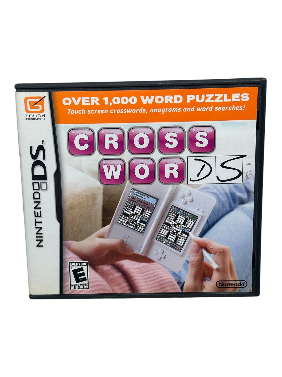 Crosswords DS (Nintendo DS, 2008) Complete and Tested