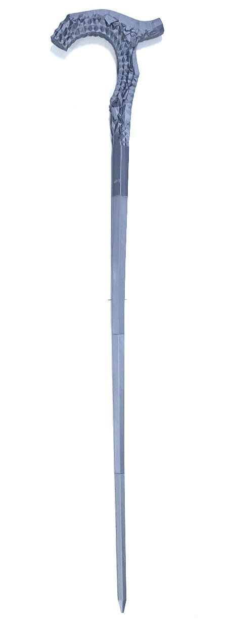 1:1 Scale Full Size Devil May Cry 5 V’s Walking Stick Cane Cosplay 3D Printed