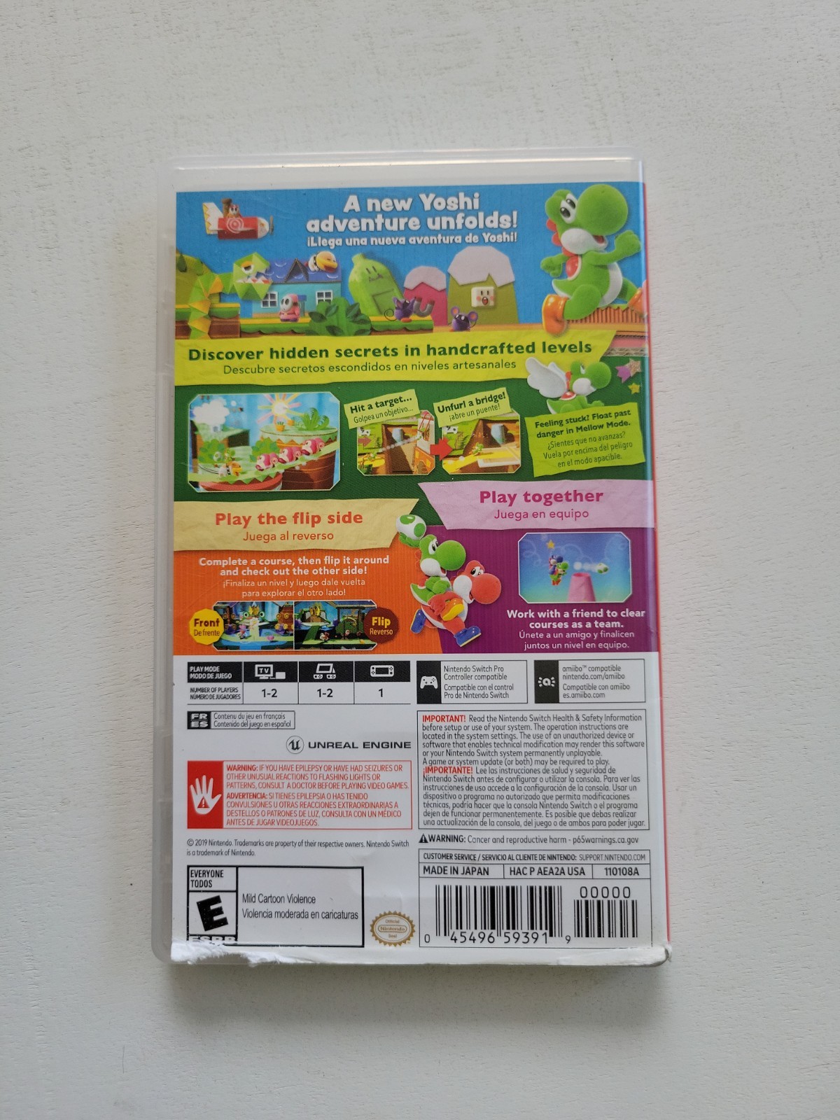 YOSHI’S CRAFTED WORLD – SWITCH GAMES (NLG057478)