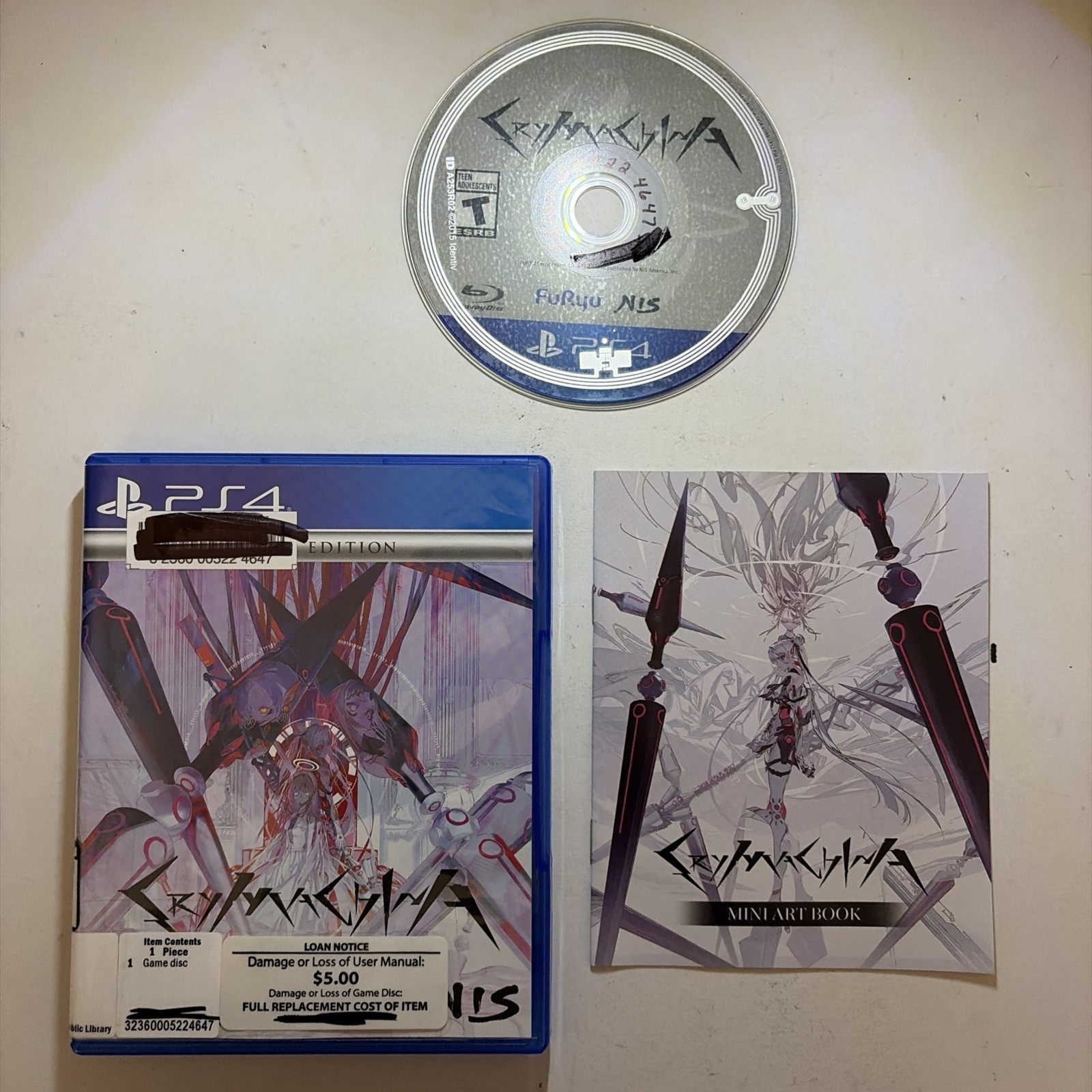CRYMACHINA Deluxe Edition Sony PlayStation 4 PS4 NIS America