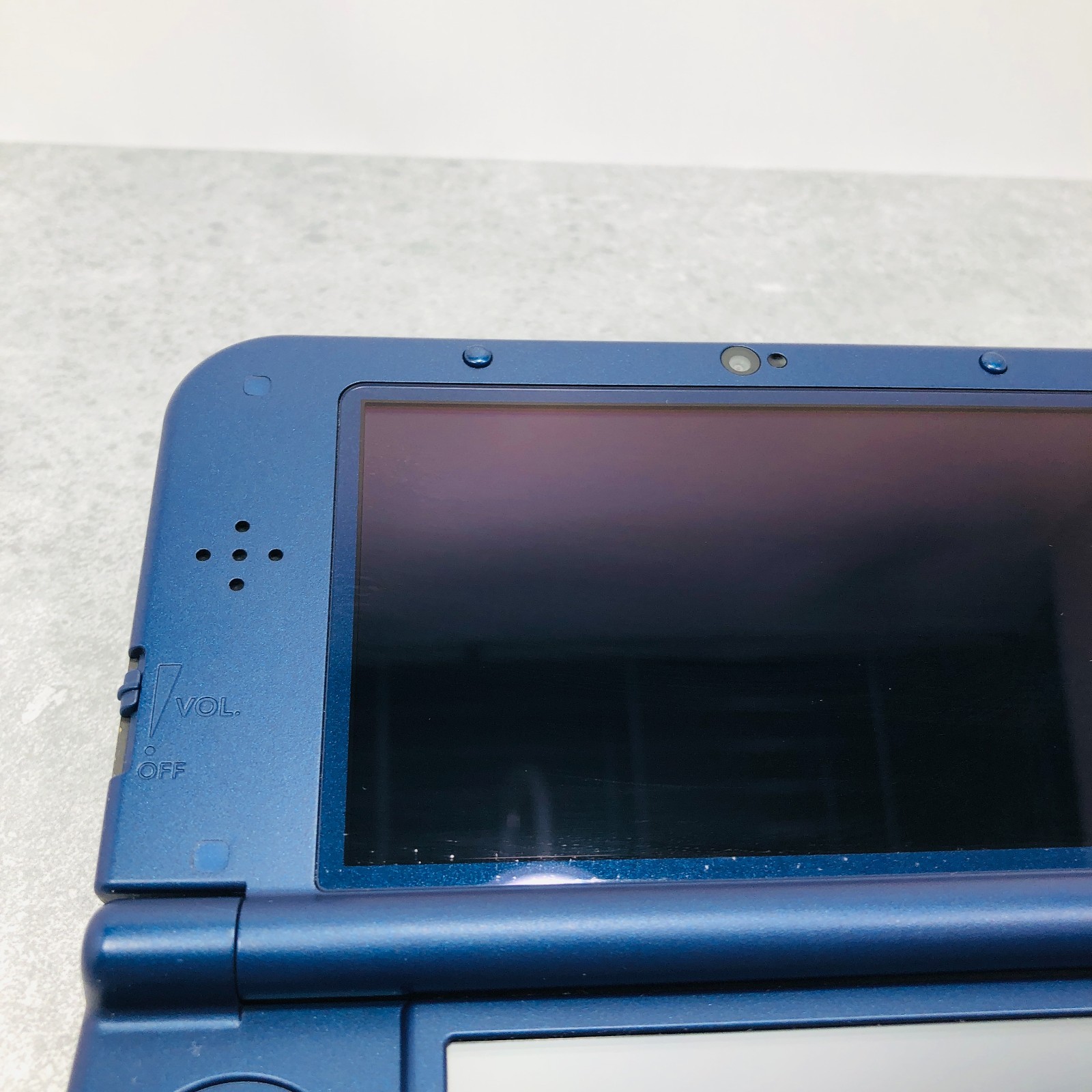 [Top IPS / EX+3] New Nintendo 3DS LL XL Metallic Blue console Japan NTSC-J 06-86