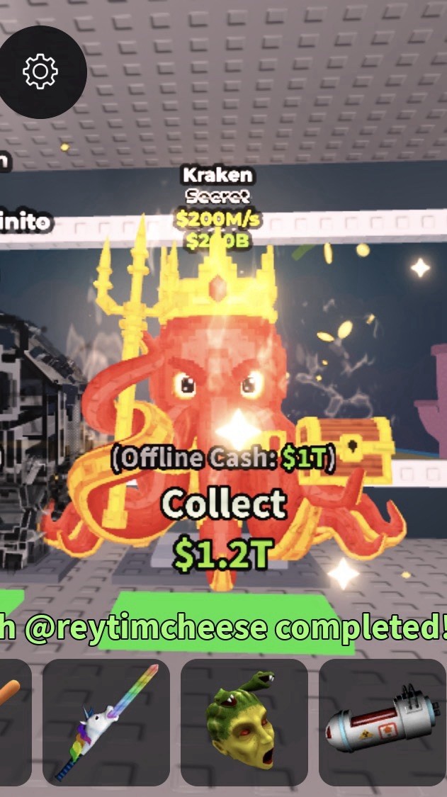 Kraken 200m/s – Very Rare – Steal a Brainrot