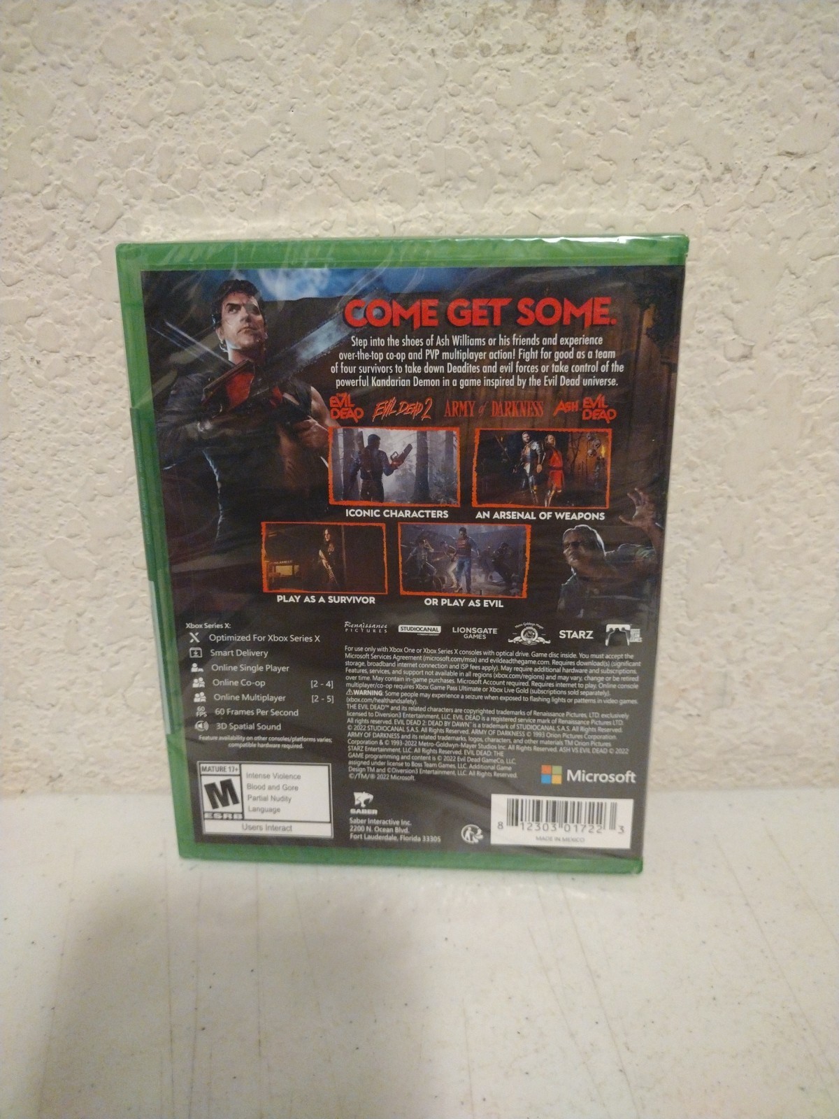 Evil Dead: The Game for Xbox Series X, Xbox One Factory Sealed. A
