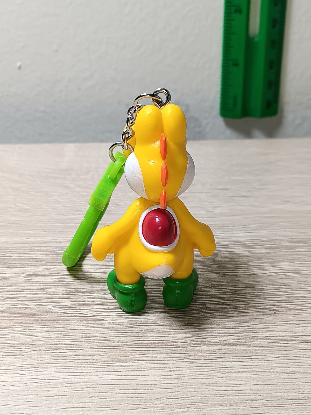 *FREE SHIP* 2″ YELLOW YOSHI BackPack Buddies Clip Keychain Super Mario