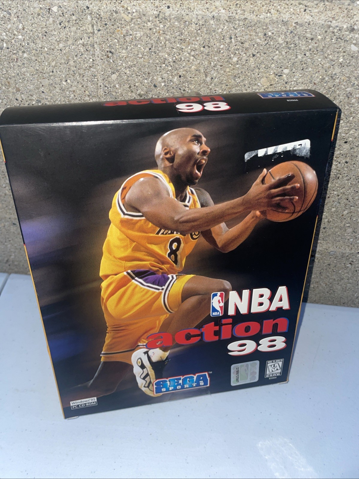 NEW NBA Action 98 PC Big Box Game SEALED CD-ROM Sega Computer 1998 Basketball US