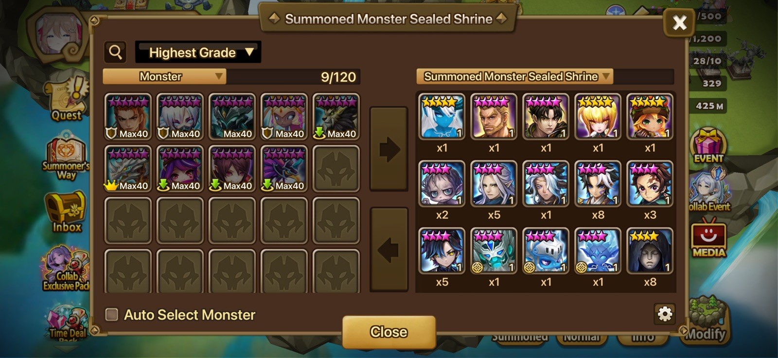 Summoners war end game 9ld5 account 230 swift , 188 vio will 182