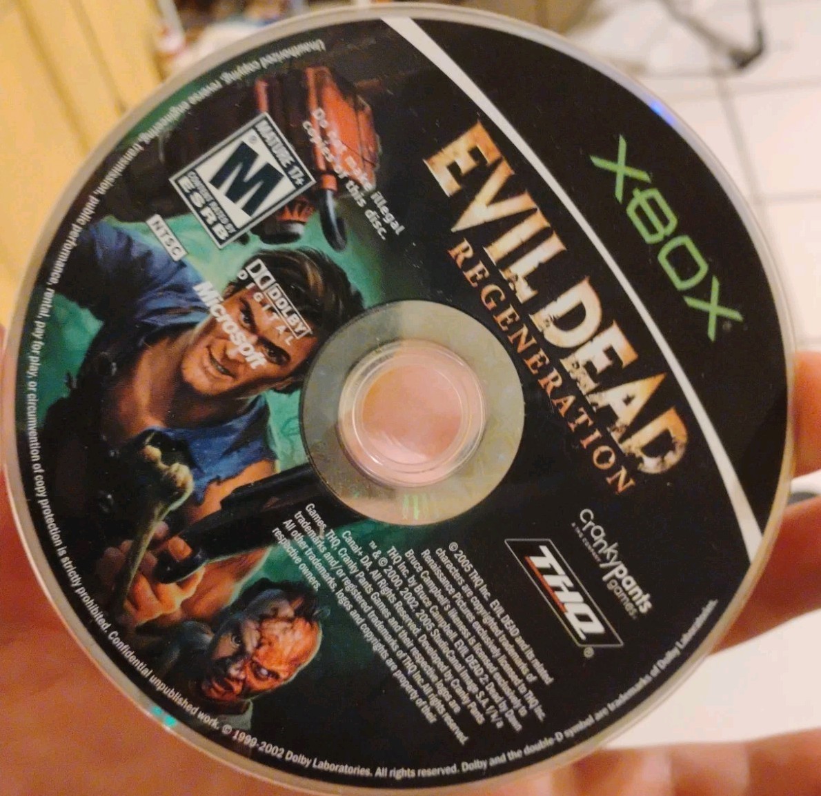 🔥 Evil Dead: Regeneration (OG Xbox, 2005) Disc Only! Free Shipping