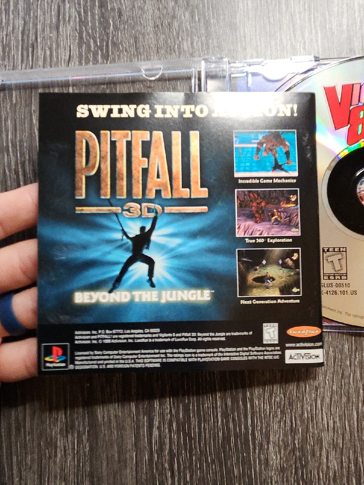 Vigilante 8 (Sony PlayStation 1, 1998) CIB TESTED with registration